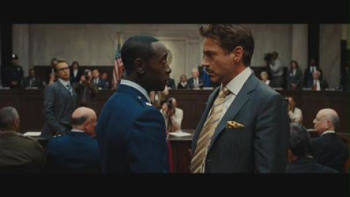 In Iron Man 2, Tony Stark Never Recognizes That His Best Friend Looks Completely Different Than Before, Proving That Unfortunately He Is Racist And Thinks All Black People Look Alike
