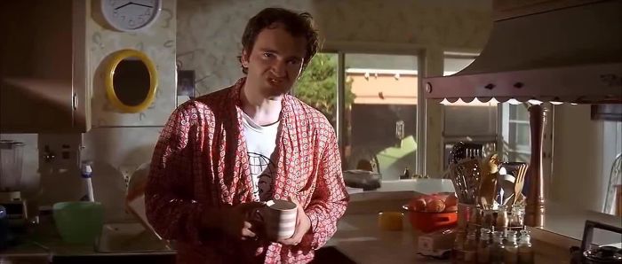 In Pulp Fiction (1994) Tarantino Wrote Himself Into The Script So He Could Use The N-Word Pass Samuel L Jackson Gave Him To Its Full Extent