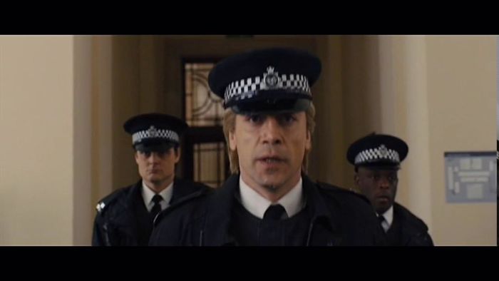 In Skyfall (2012), Silva Wears A Police Outfit When Trying To Kill M. This Is To Ensure He Does Not Get Arrested For Murder.