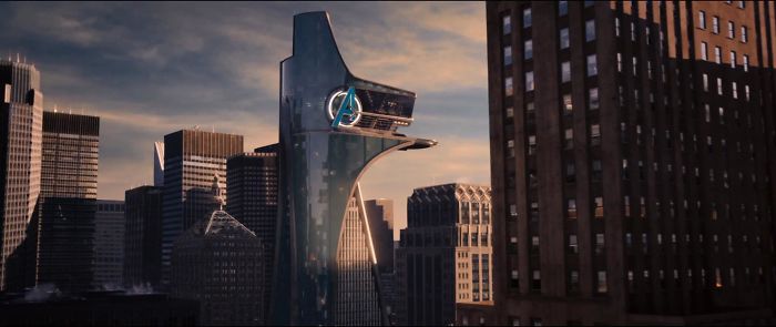 In Avengers: Age Of Ultron, Avengers Tower Is Marked With A Large “A”. This Could Possibly Stand For “Avengers”.