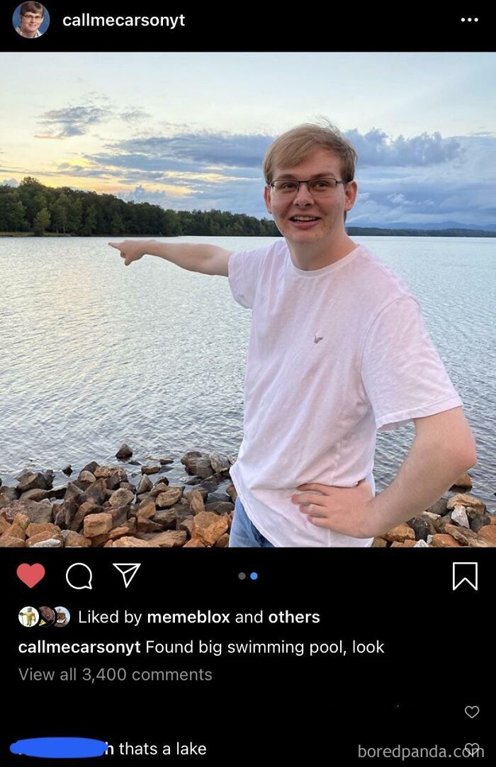 Cant Make This Up... On A Callmecarson Post