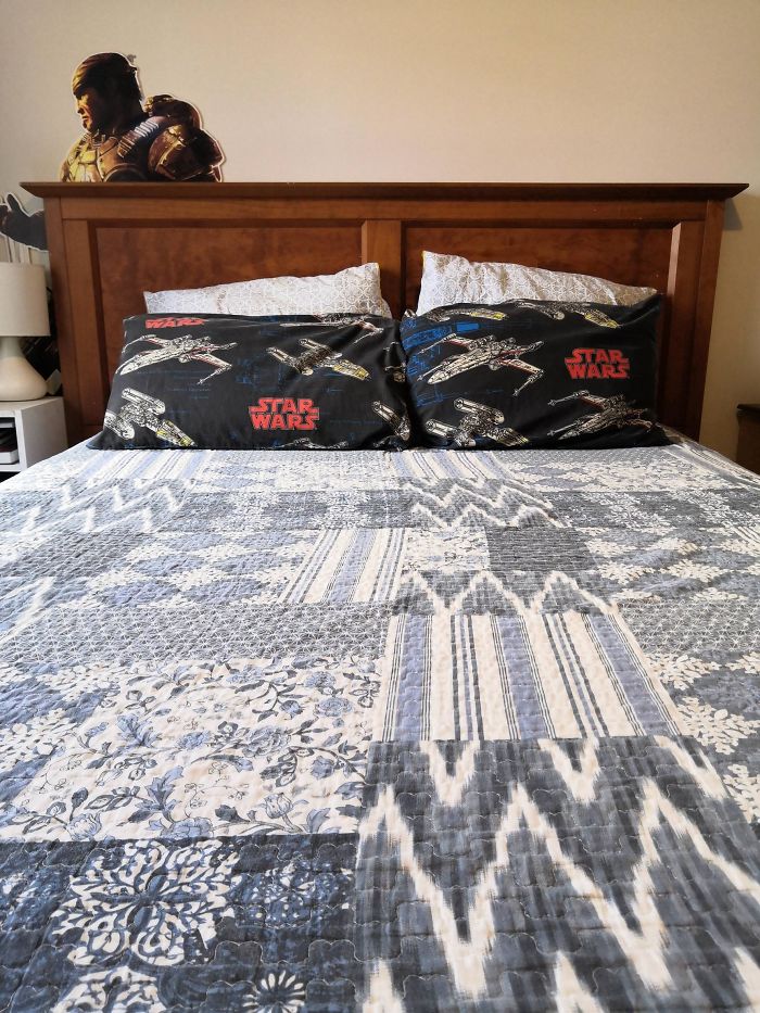 My Wife Told Me To Put Nice Pillow Cases On The Bed. A Slave Obeys. A Man Chooses