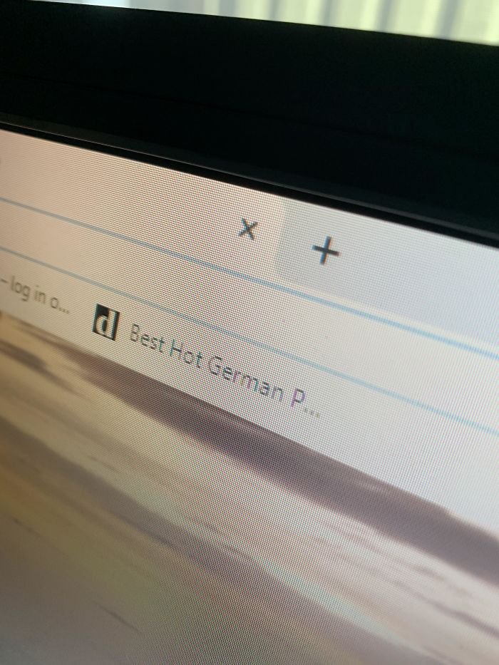 Fixing My Parent’s Computer This Morning. Turns Out The P Is For Potato Salad. Not What I First Thought