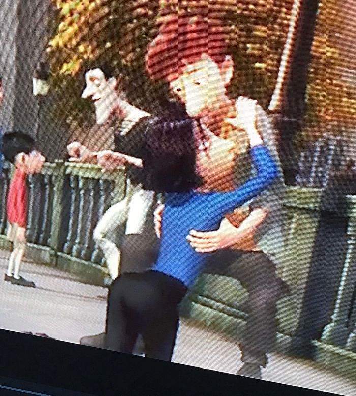 This Mime In The Background Of Ratatouille Is Bomb Voyage From The Incredibles