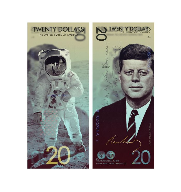 Interesting Redesign Of U.s $20 Bill