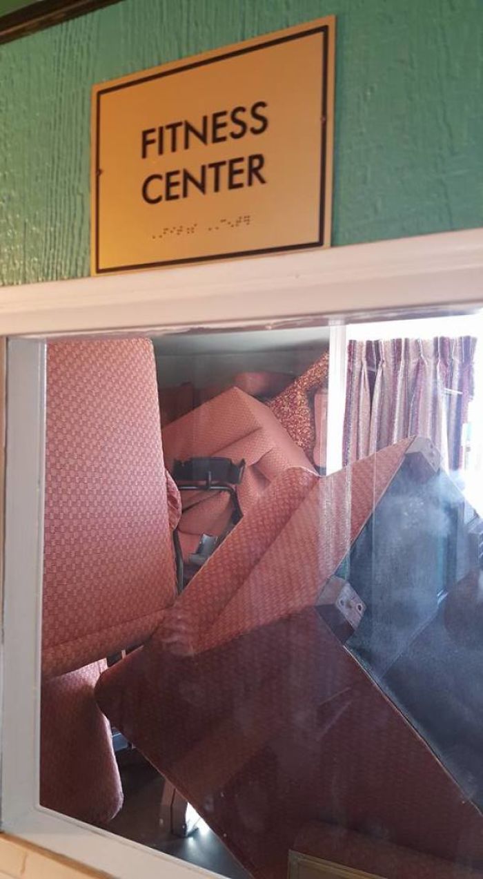 The Fitness Room At The Hotel I Stayed At