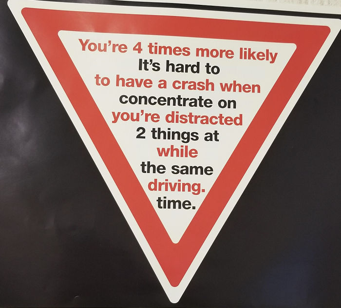 A Driving Safety Poster