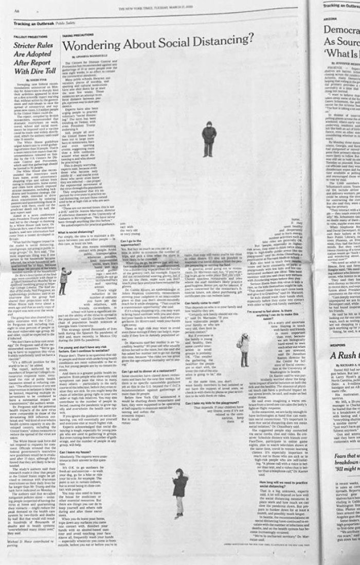 Social Distancing Article