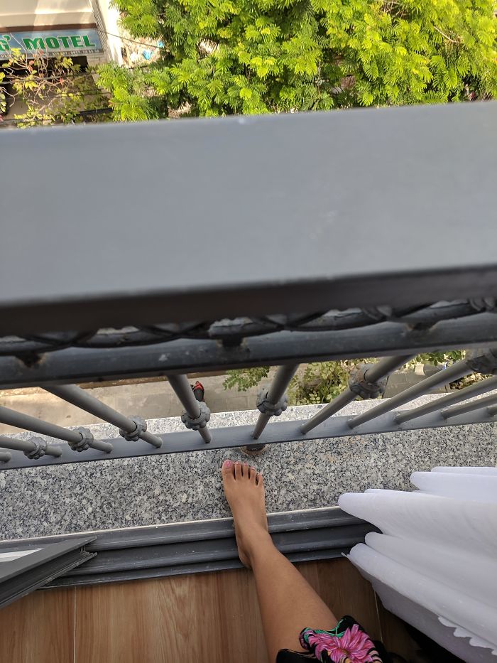 Airbnb Said I'd Have A Balcony But Seriously