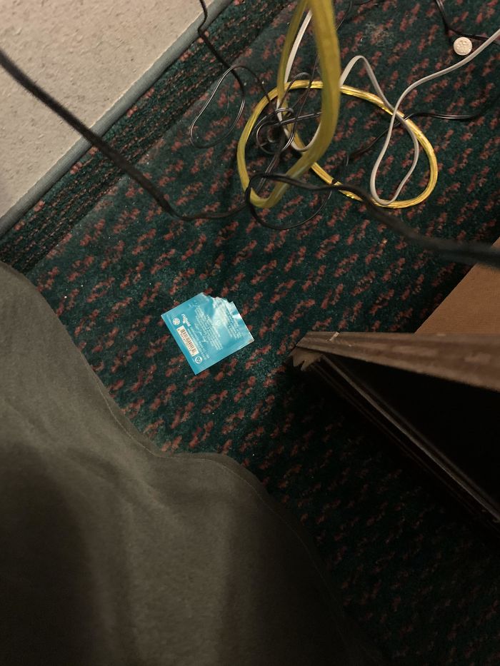 Nothing Like Finding A Condom Wrapper In My Hotel Room