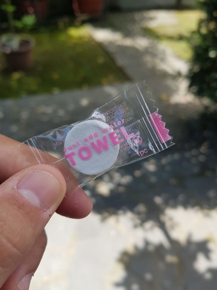 I Thought It Was Candy Until My Mother Pointed Out That It Was A Towel