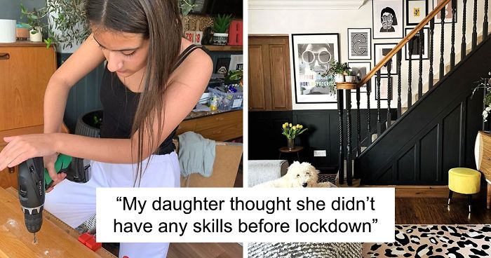 12-Year-Old Girl Redecorates Family Home In A Week For Just Around $125, And Here Are The Results