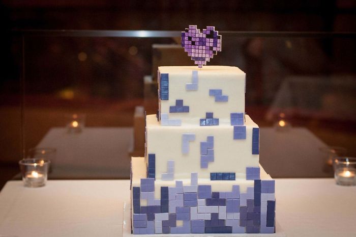 Tetris Cake