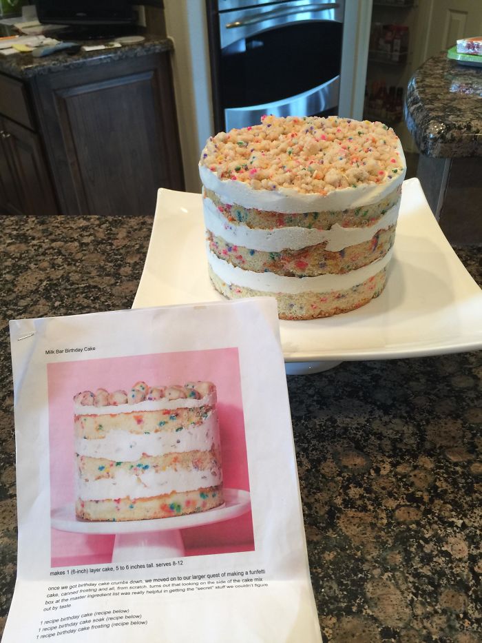 Tried Making The Momofuku Milk Bar Cake