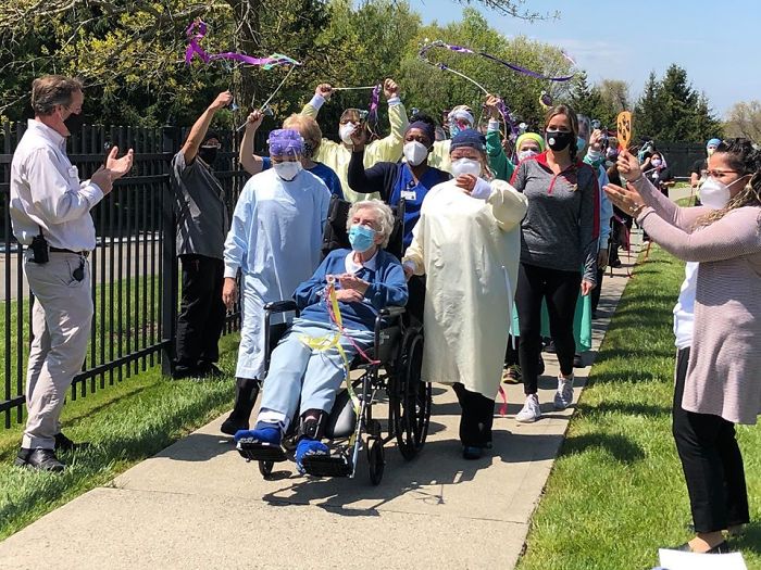 My Grandma Being Sent Home After Surviving Covid-19. She's 85