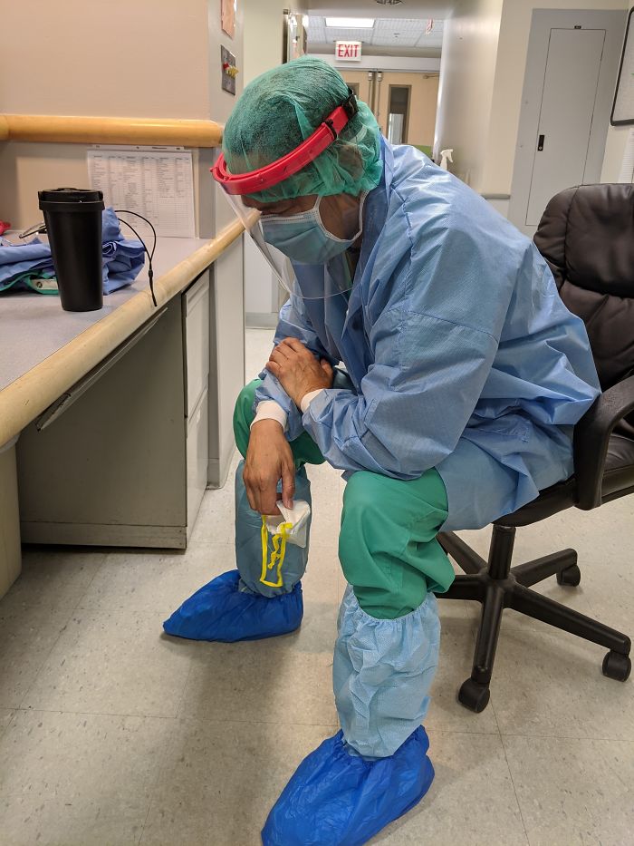 My Dad Is The Strongest Human I Know. Back To 12hr Days In ICU A Week After His Recovery From Covid