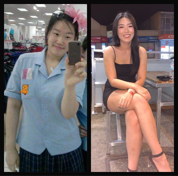 2010-2020. Never Really Took Care Of My Health Nor My Looks Until Well After High School. Thankful For The Gym, Healthy Eating, And Some Good Ol' Makeup!