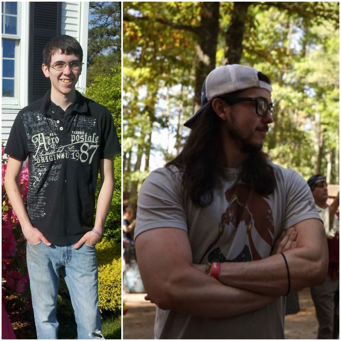 16 vs. 25. It's Always Crazy To Look Back Every Once And A While