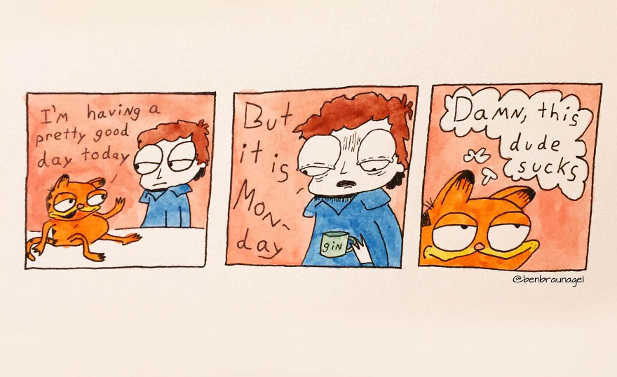 I Make Silly Watercolor Comics (Very Cool) (17 Pics)