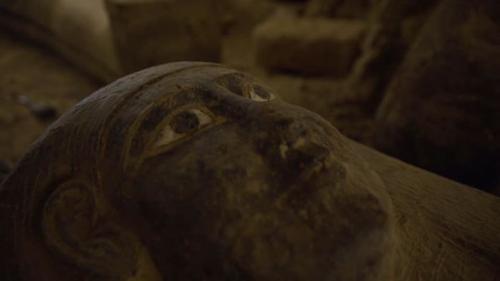 Archaeologists Unearth 13 Fully-Sealed Ancient Egyptian Coffins In Saqqara Necropolis Dating Back 2,500 Years Archaeologists Unearth 13 Fully-Sealed Ancient Egyptian Coffins In Saqqara Necropolis Dating Back 2,500 Years