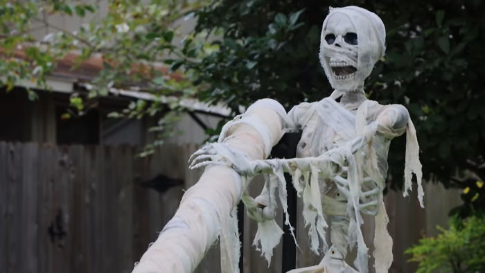 Parents Come Up With A "Candy Slide" For Safe Trick-Or-Treating This Halloween
