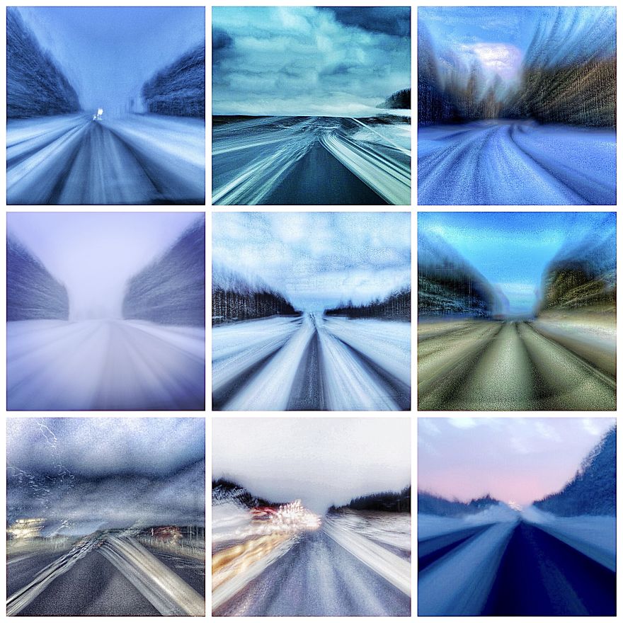 I Shoot Photos With Long Exposure In Speed Of 100 Km/H