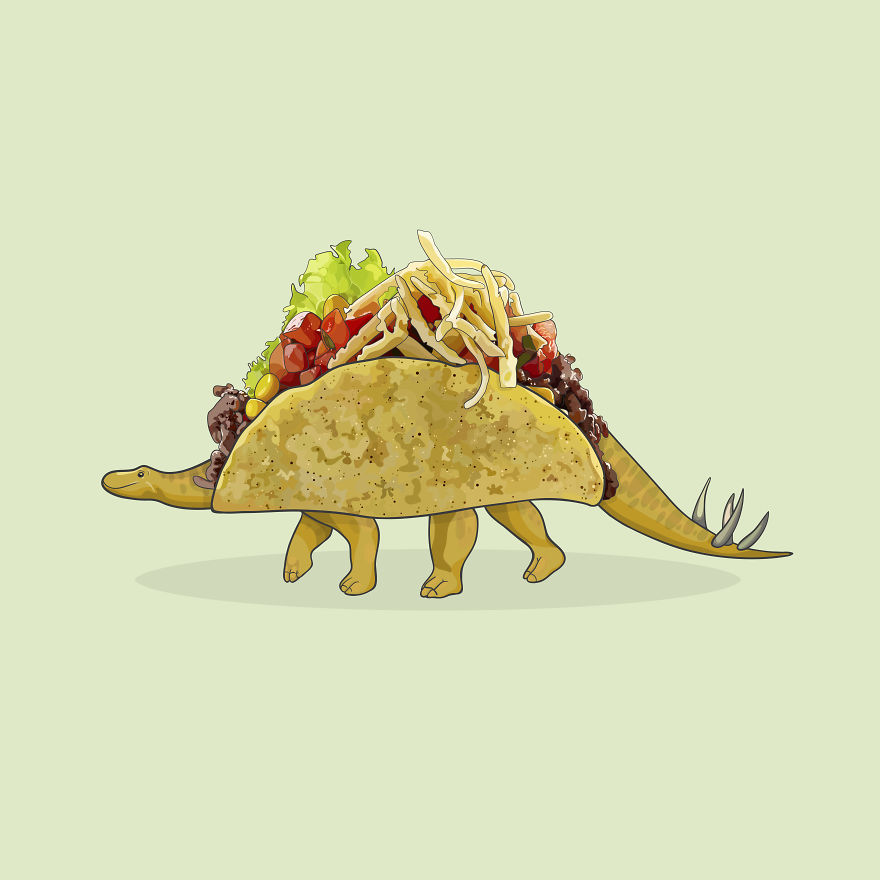 Artist With A Sweet Tooth Makes Punny Junk Food Illustrations Artist With A Sweet Tooth Makes Punny Junk Food Illustrations