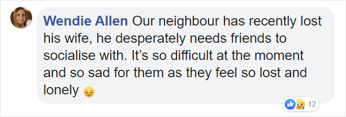 75 Y.O. Man Puts Poster In Window Asking For Friends After Wife Dies 75 Y.O. Man Puts Poster In Window Asking For Friends After Wife Dies