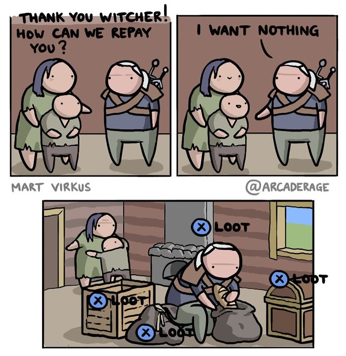 Witcher Always Lying