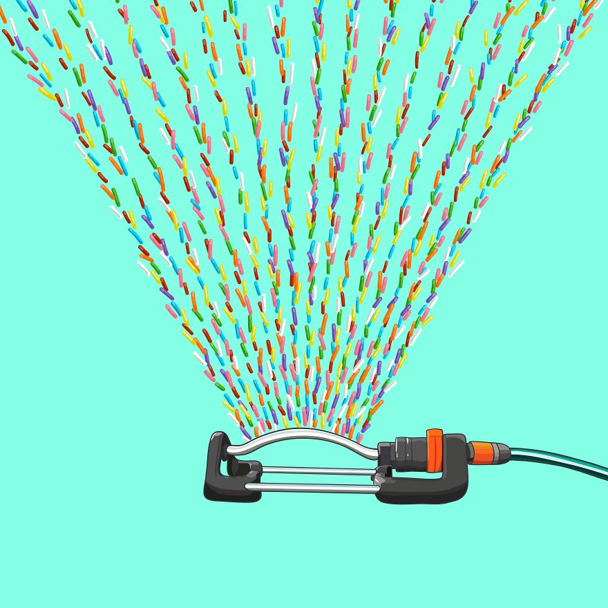 Artist With A Sweet Tooth Makes Punny Junk Food Illustrations