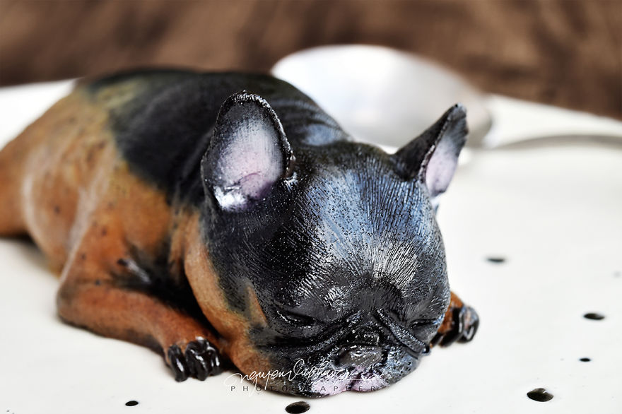 For Mid-Autumn Festival, We Made These Puppy Cakes For Our Daughter Instead Of Traditional Ones For Mid-Autumn Festival, We Made These Puppy Cakes For Our Daughter Instead Of Traditional Ones