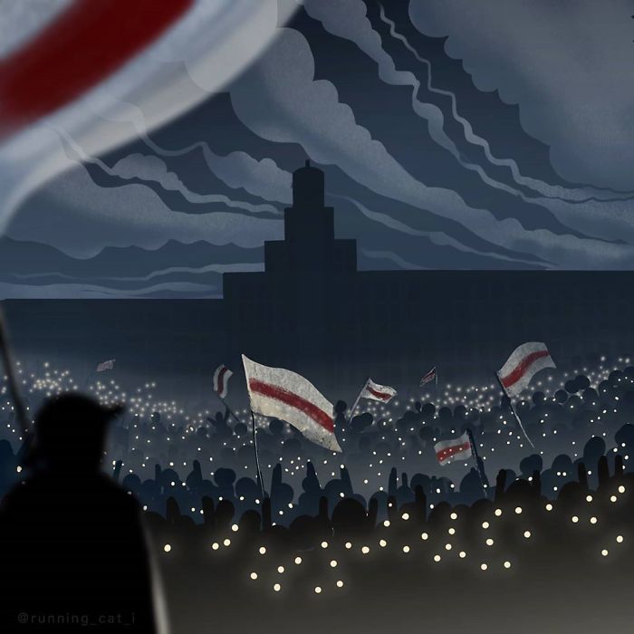 Artists With Belarus - Powerful Art Movement Showing Solidarity With Belarus People
