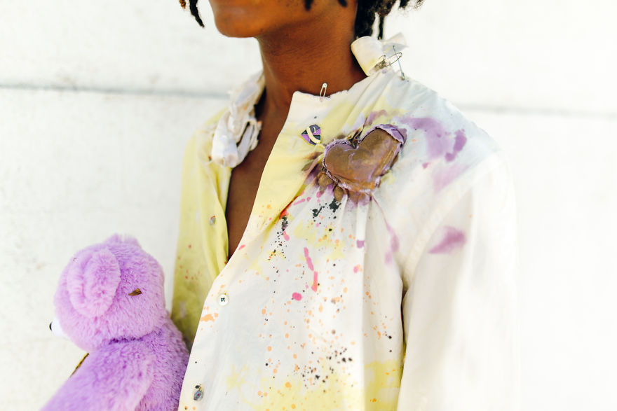 I Wear My Heart On My Sleeve
after Seeing My Sister Almost End Her Life.