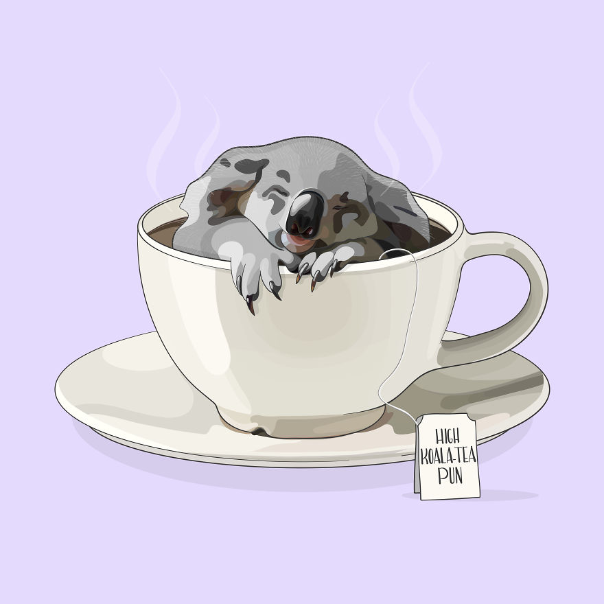 Artist With A Sweet Tooth Makes Punny Junk Food Illustrations