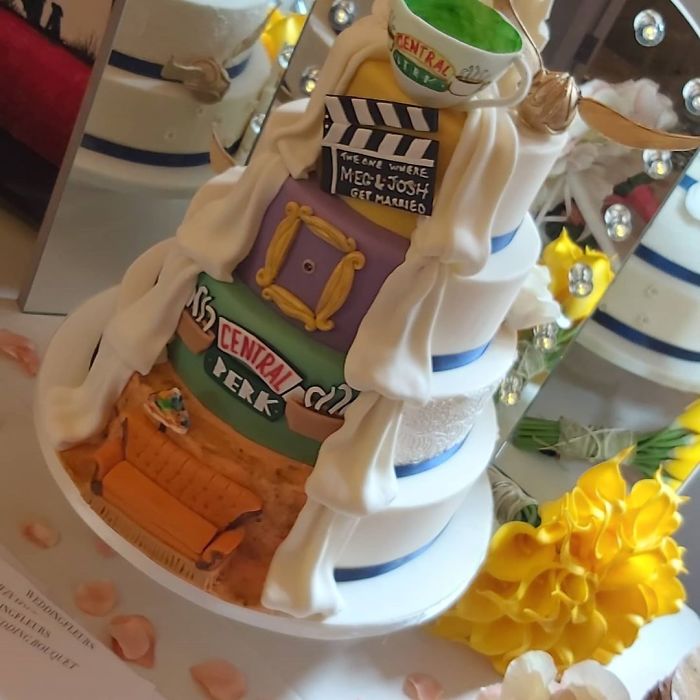 Friends Wedding Cake. The One Where A Lovely Couple Get Married