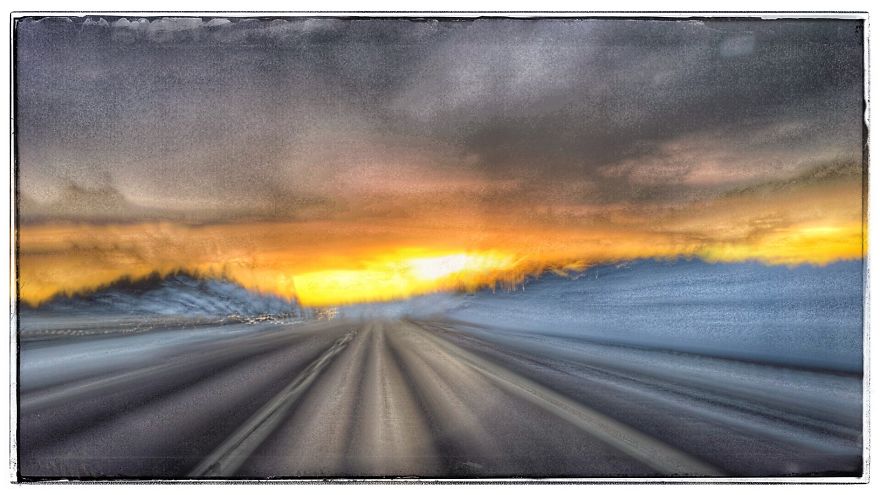 I Shoot Photos With Long Exposure In Speed Of 100 Km/H