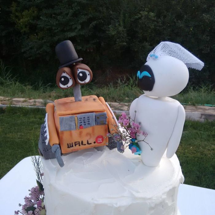 The Topper Of The Cake That We Made This Weekend