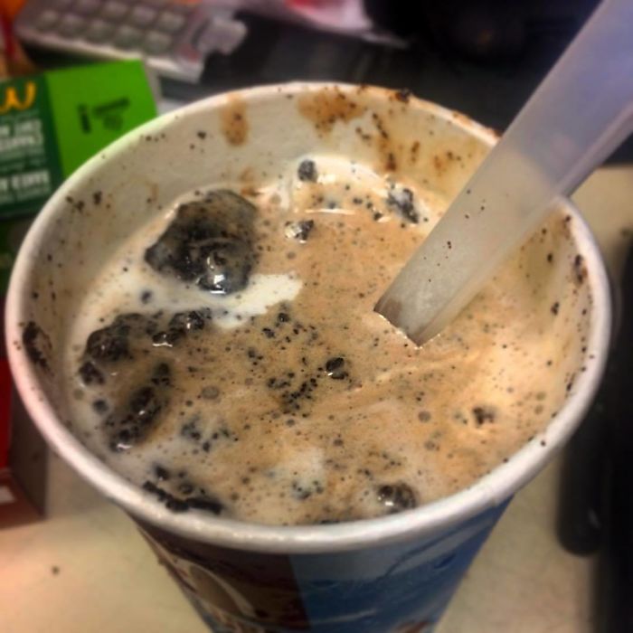 Just Created Of The Double Chocolate Pie Mcflurry