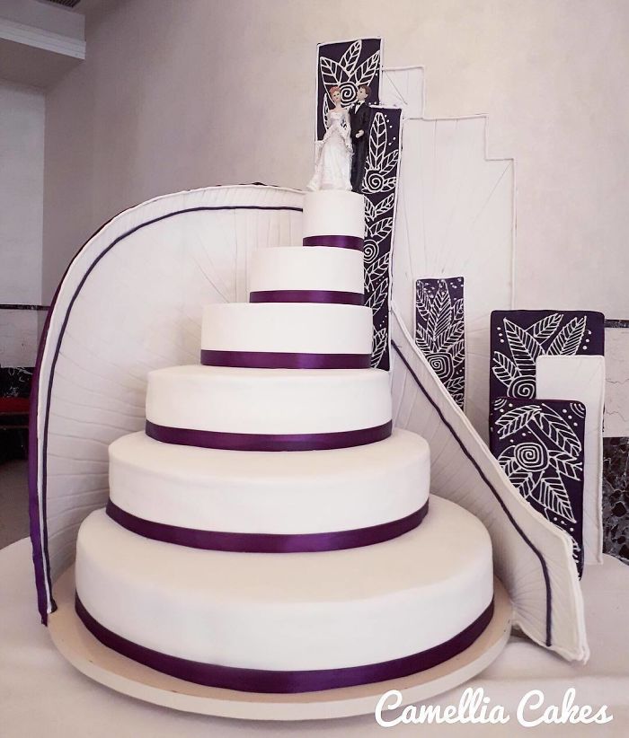 Staircase Wedding Cake