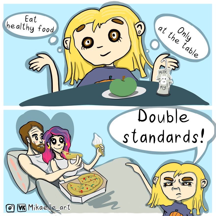 And We Are Back To Our Double Standards In Family Life!