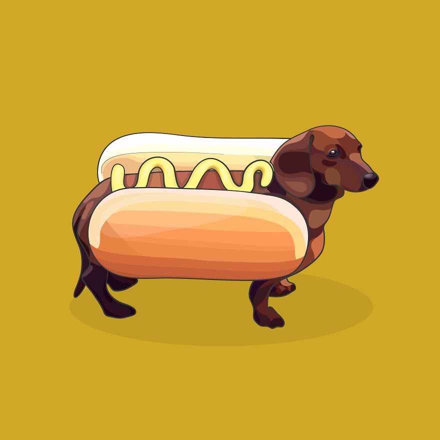Artist With A Sweet Tooth Makes Punny Junk Food Illustrations Artist With A Sweet Tooth Makes Punny Junk Food Illustrations