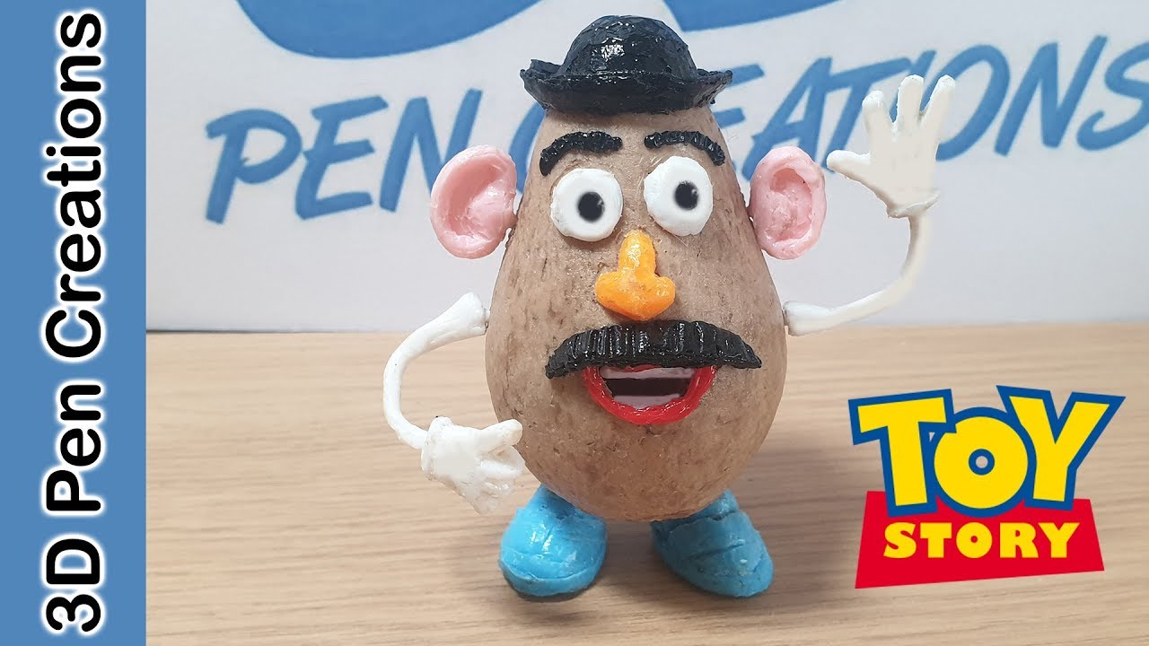 Mr Potato Head, I Made Him With A 3D Pen