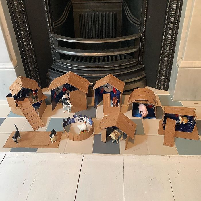 This Mom Is Repurposing Cardboard Into Fun And Accurate Everyday Household Items And Interactive Toys