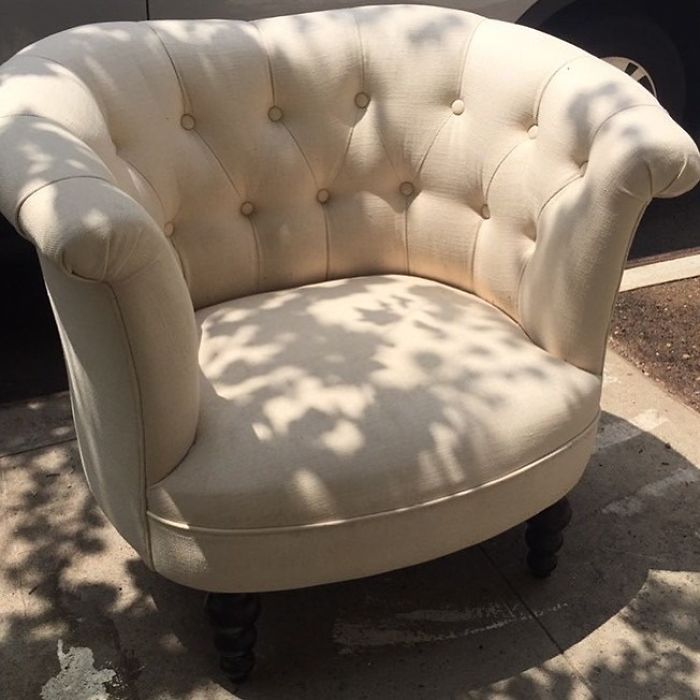 Gorgeous Chair. Also I Can Confirm The Stooper Has A Gorgeous Family Because She/He Accidentally Sent Us A Picture Of Them 😂. 80th Between Amsterdam And Columbus. #stooping