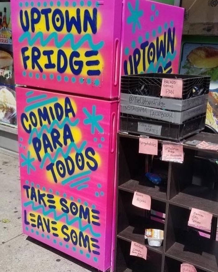 There Is Another Community Fridge Up In The Heights As Well! @theuptownfridge