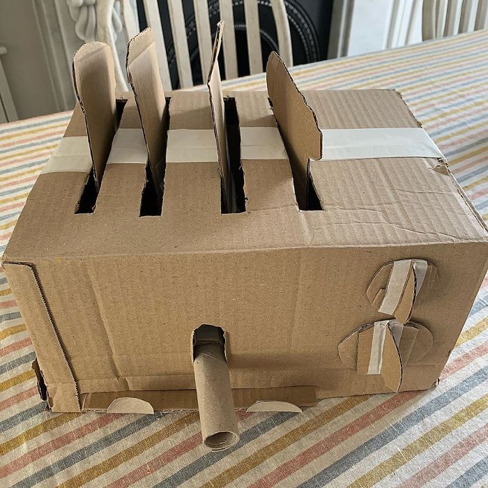 This Mom Is Repurposing Cardboard Into Fun And Accurate Everyday Household Items And Interactive Toys This Mom Is Repurposing Cardboard Into Fun And Accurate Everyday Household Items And Interactive Toys