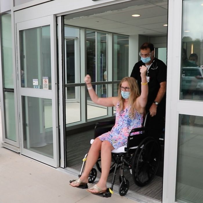 That Going Home Feeling. After Months In The Hospital Battling Covid-19 And Then Physical Rehab To Regain Her Strength, Corrine Townsend Is Finally Home