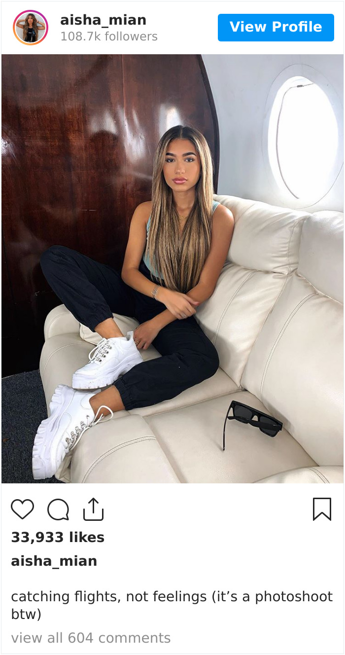 Turns Out, Influencers Are Using Studio Sets To Make Them Look Like They're Flying On Private Planes And Here're 6 Examples Turns Out, Influencers Are Using Studio Sets To Make Them Look Like They're Flying On Private Planes And Here're 6 Examples
