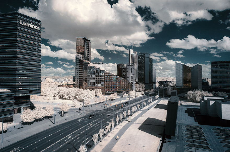 I Used An Infrared Camera To Take Otherwordly Drone Landscapes
