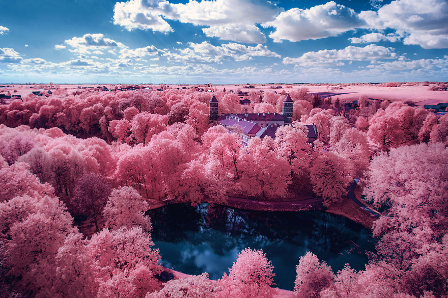 I Used An Infrared Camera To Take Otherwordly Drone Landscapes